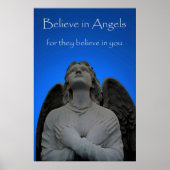 Believe in Angels 36 x 24 Poster (Voorkant)