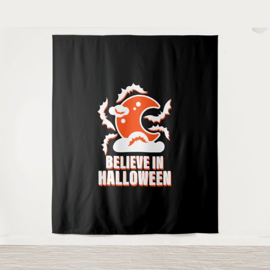 Believe In Halloween Wandkleed (Voorkant)