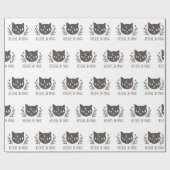 Believe in magic - Choose background color Cadeaupapier (Vlak)
