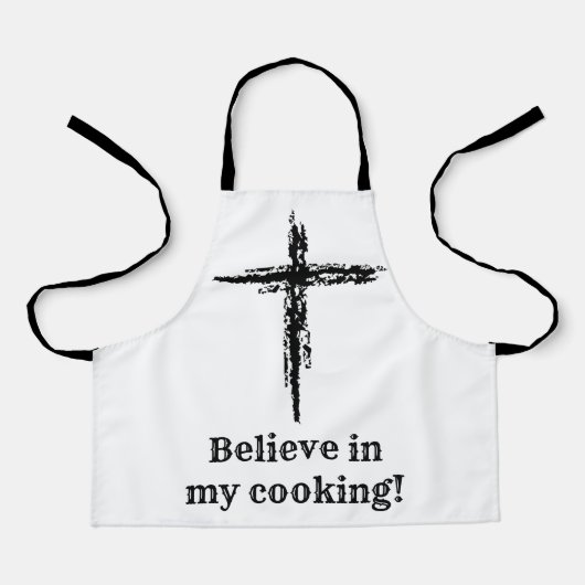 Believe in my cooking schort (Voorkant)