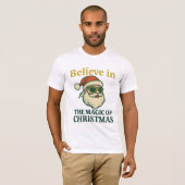 Believe in the Magic of Christmas 🎅 | Bella+Canva T-shirt (Voorkant volledig)