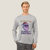 Believe in the Magic of Christmas 🎅 | Bella+Canva Tri-Blend Shirt (Voorkant)