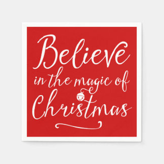 Believe In The Magic Of Christmas Servetten