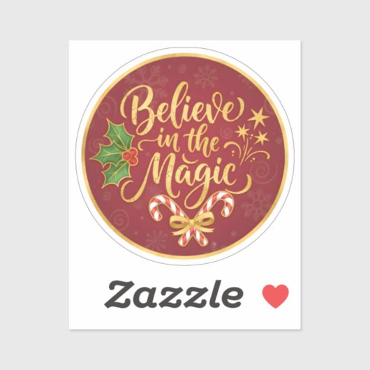 Believe in the Magic Sticker (Vel)