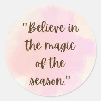 believe in the magic stickers