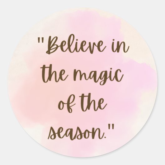 believe in the magic stickers (Voorkant)