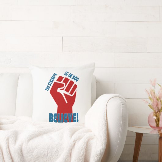 Believe in Workers Power Union Design Kussen (Bank)