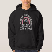 Believe In You Teacher Testing Day 2 Hoodie (Voorkant)