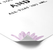 Believe in yourself and all that you are, Quote Poster (Hoek)