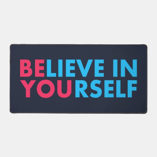 Believe in yourself bureaumat (Voorkant)