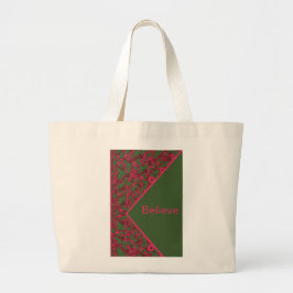 Believe in Yourself Grote Tote Bag