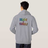 Believe in Yourself Hoodie – Wings of Confidence (Achterkant volledig)