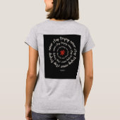 Believe In Yourself Motivational T-Shirt (Achterkant)