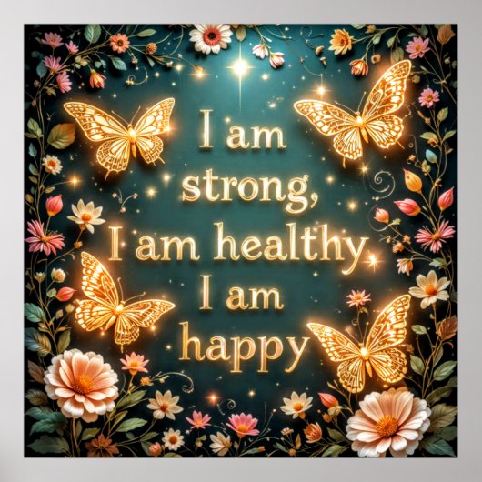 Believe in yourself - Powerful Self Motivation #1 Poster (Voorkant)