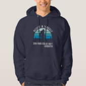 Believe In Yourself Sasquatch Funny Motivational  Hoodie (Voorkant)