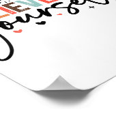 Believe In Yourself Sitive Message Motivational Wo Poster (Hoek)