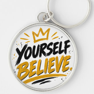 Believe in yourself sleutelhanger