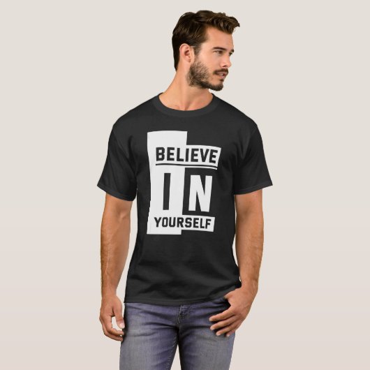 Believe in Yourself T-shirt (Voorkant volledig)