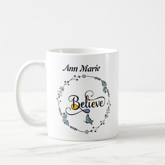 Believe Koffiemok (Links)