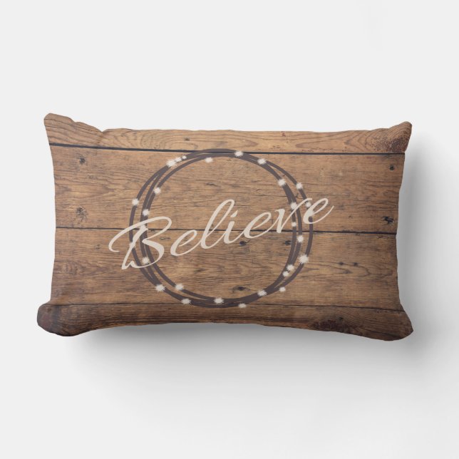 Believe Kussen (Voorkant)