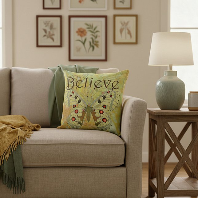 Believe Kussen (Creator heeft geüpload)