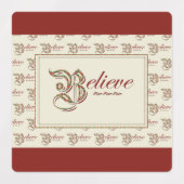 Believe Labels (Design 1)
