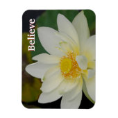 Believe Lotus Magnet Magneet (Verticaal)