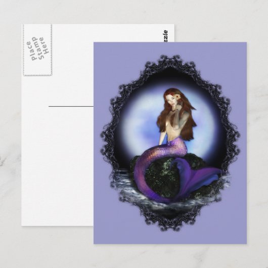 Believe Mermaid Post Cards Briefkaart (Voorkant / Achterkant)