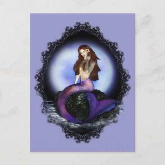Believe Mermaid Post Cards Briefkaart (Voorkant)