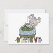 Believe Mouse Ornament T-shirts en geschenken (Voorkant)