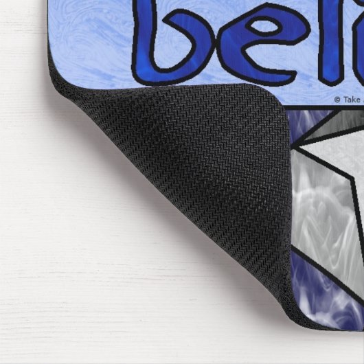 Believe Mousepad Muismat (Hoek)