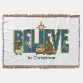 Believe nativity  deken (Voorkant)