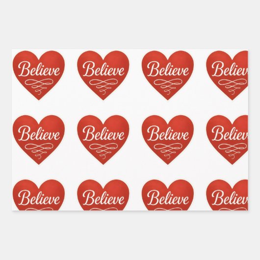 Believe nativity  inpakpapier vel (Voorkant 3)