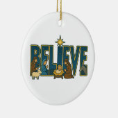 Believe nativity Ornament (Rechts)