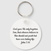 Believe Nativity Sleutelhanger (Achterkant)