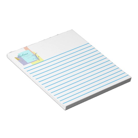 Believe Notitieblok (Schuin)