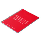 Believe Notitieboek (Linkerzijde)