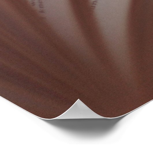 "Believe" Positive Quotation "Wall art & Poster"  Poster (Hoek)