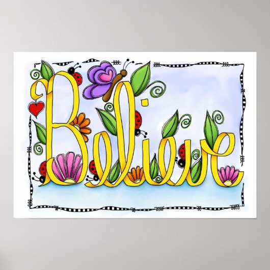 Believe Poster (Voorkant)