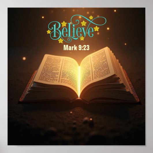 Believe Poster (Voorkant)