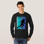 Believe Retro Birthday Mens American Football T-shirt (Voorkant volledig)