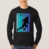 Believe Retro Birthday Mens American Football T-shirt (Voorkant)