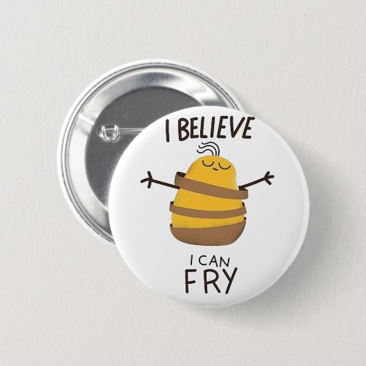 Believe  ronde button 5,7 cm (Voorkant /achterkant)