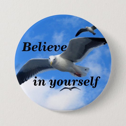Believe_ Ronde Button 7,6 Cm (Voorkant)