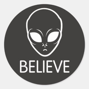 Believe Ronde Sticker