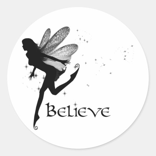 Believe Ronde Sticker (Voorkant)