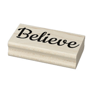Believe Rubberstempel