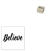 Believe Rubberstempel (Gestempeld)