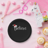 believe Santa Claus Papieren Bordje (Feest)