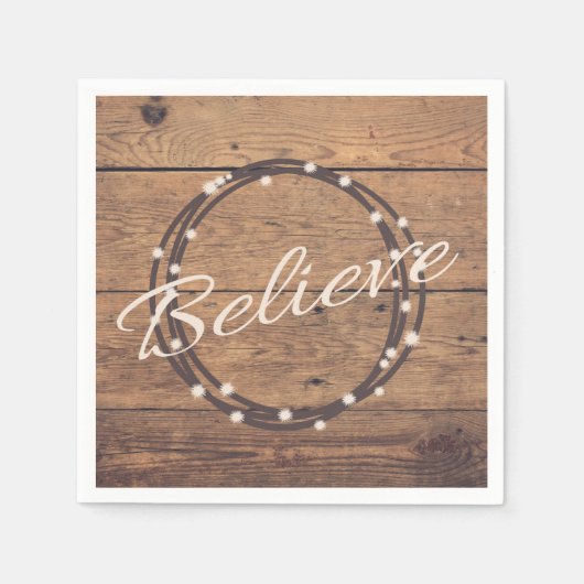 Believe Servetten (Voorkant)